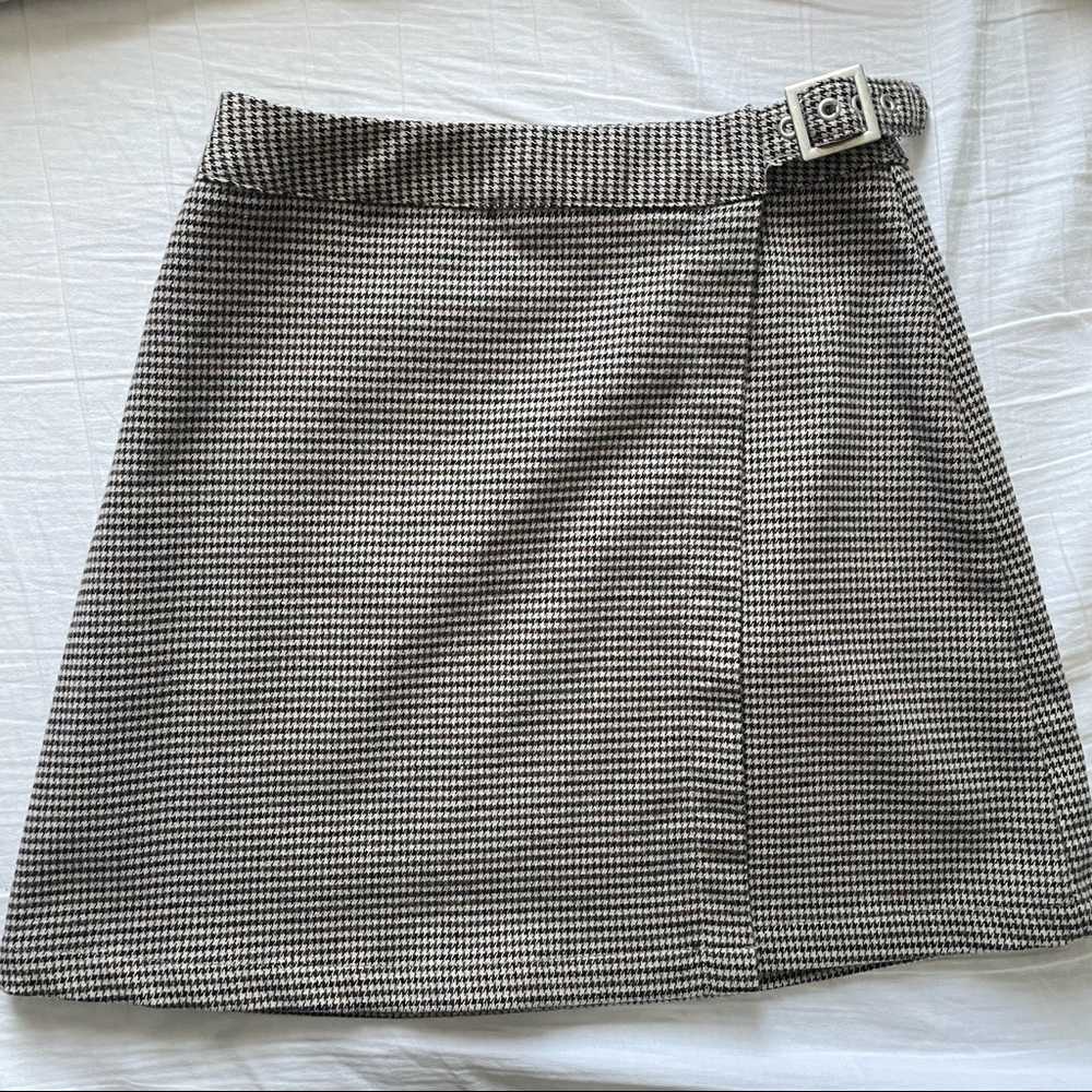 Brandy Melville John Galt wrap plaid skirt